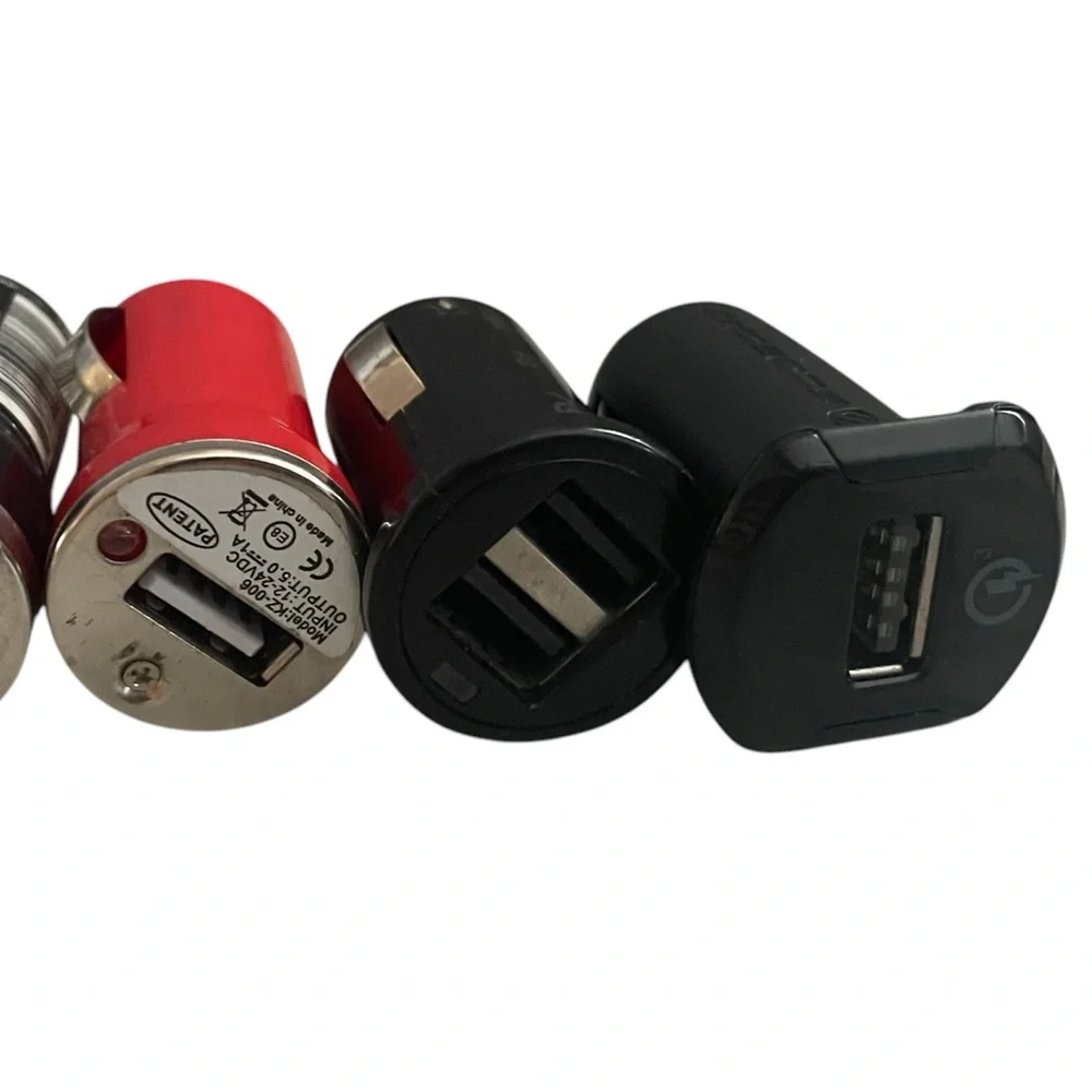 Car UBS Charger Port Assorted Lot of 6